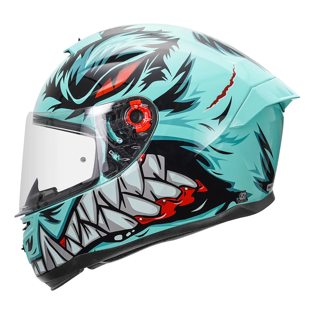 MT HUMMER  LYCAN GLOSS HELMET