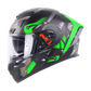 GOOS MAT BLACK WITH GREEN
