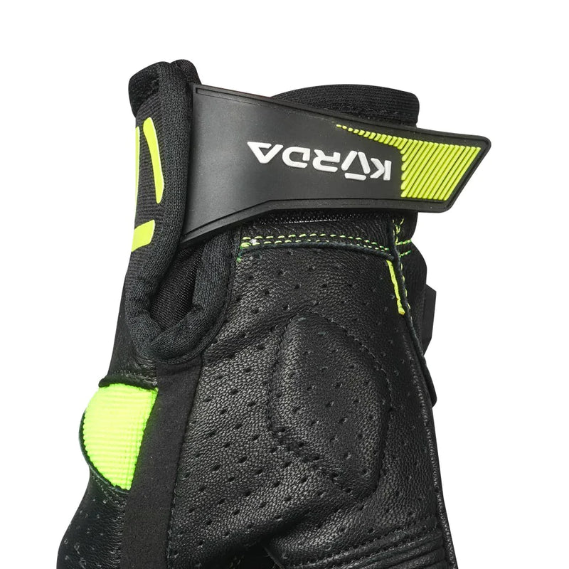 KORDA DRAG SHORT CUFF LEATHER RIDING GLOVES