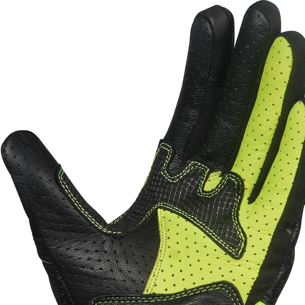 KORDA DRAG SHORT CUFF LEATHER RIDING GLOVES