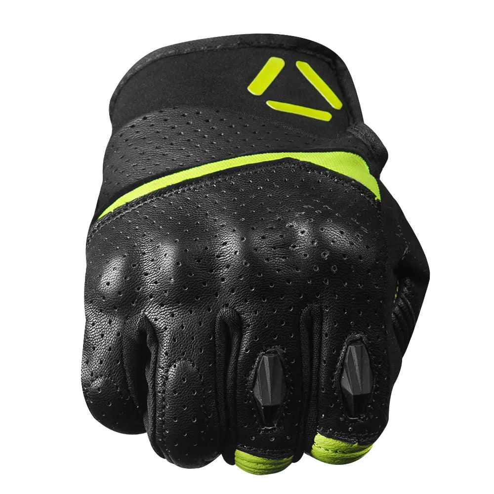 KORDA DRAG SHORT CUFF LEATHER RIDING GLOVES