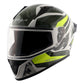 Bolt Rapid White Neon Yellow Helmet