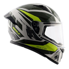 Bolt Rapid White Neon Yellow Helmet