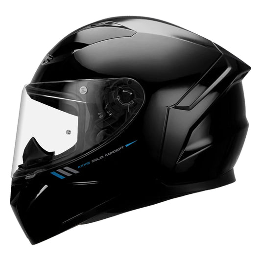 AXXIS SEGMENT SOLID BLACK HELMET