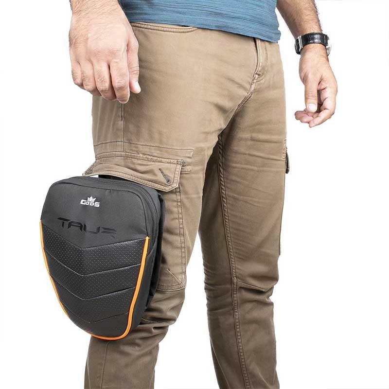 Taur – 4 in 1 Magnetic riding Tank bag, thigh bag, waist bag and Messenger sling bag