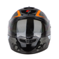 SBA-7 ROAD MAT BLACK WITH ORANGE (WITH INNER SUNSHIELD)