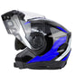 SBA-7 ROAD MAT BLACK WITH BLUE (WITH INNER SUNSHIELD)