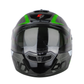 SBA-7 ROAD MAT BLACK WITH GREEN (WITH INNER SUNSHIELD)