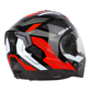 SBA-7 ROAD MAT BLACK WITH RED (WITH INNER SUNSHIELD)