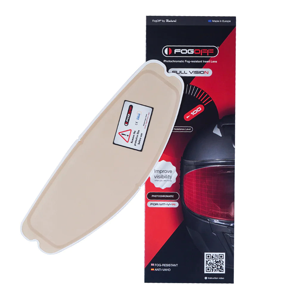 FOGOFF INSERT FOR MT V14 VISOR