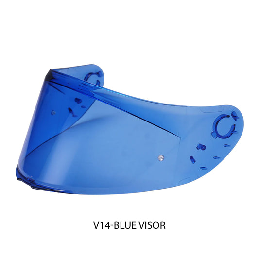 MT HELMET - V14  VISOR-HD BLUE